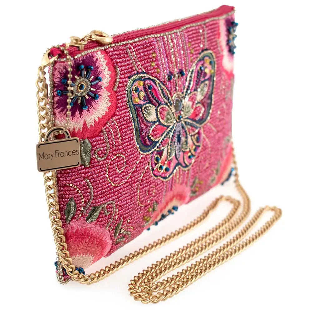 Social Butterfly Hand-Beaded
