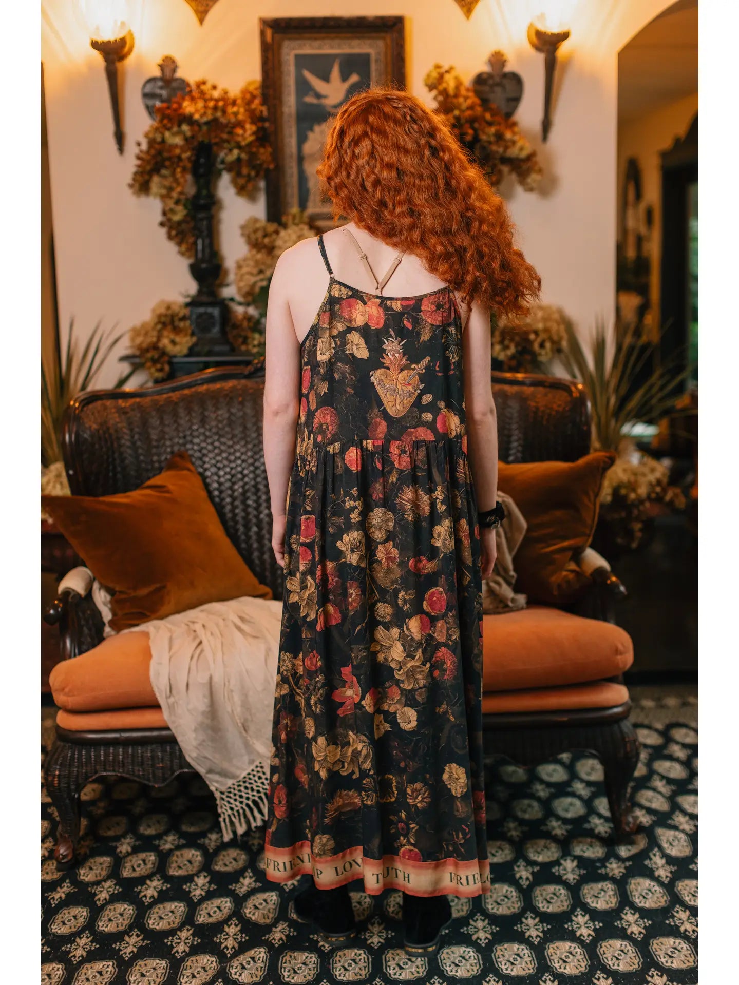 Heart of Gold Slip Dress