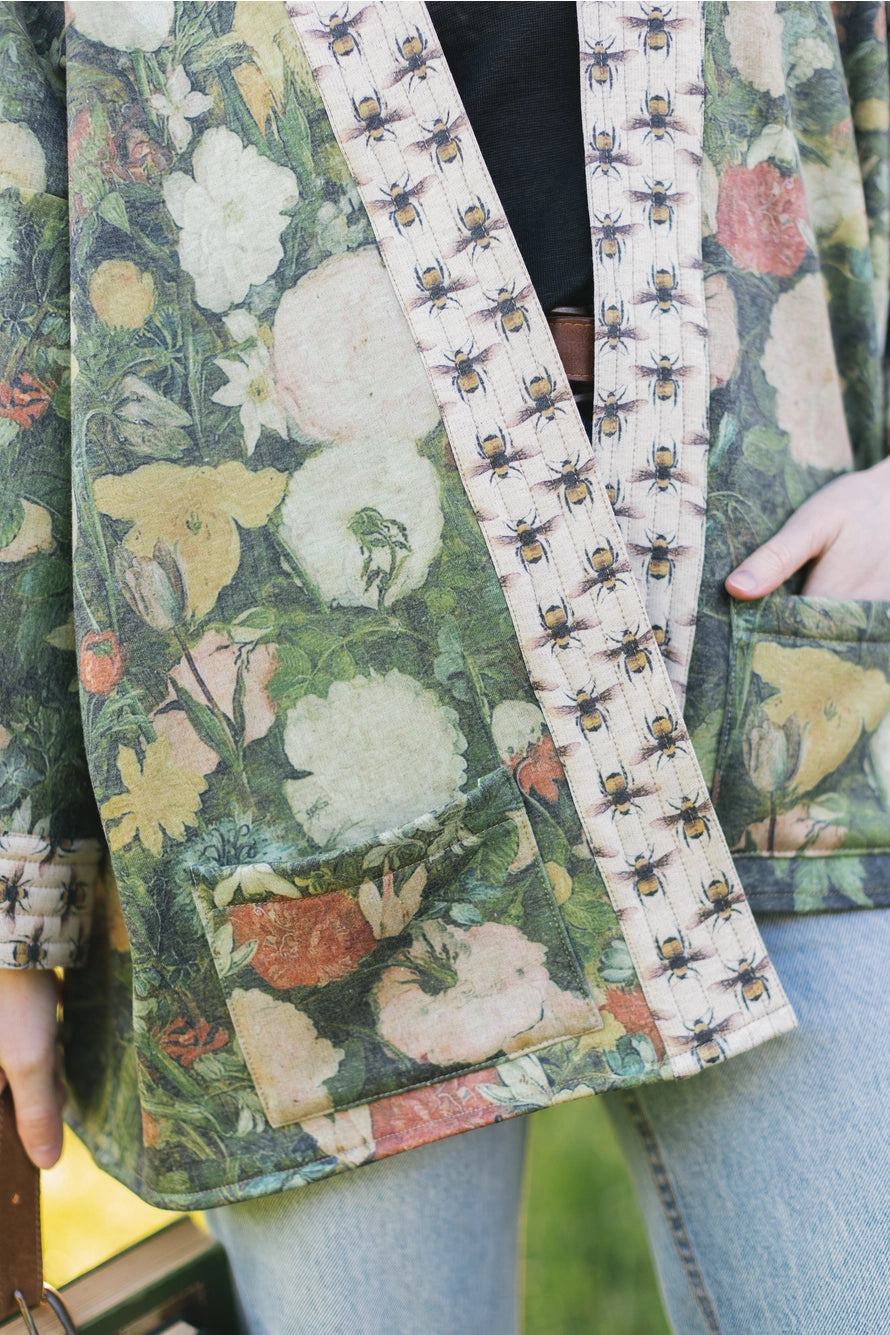 I Dream in Flowers Cozy Jacket