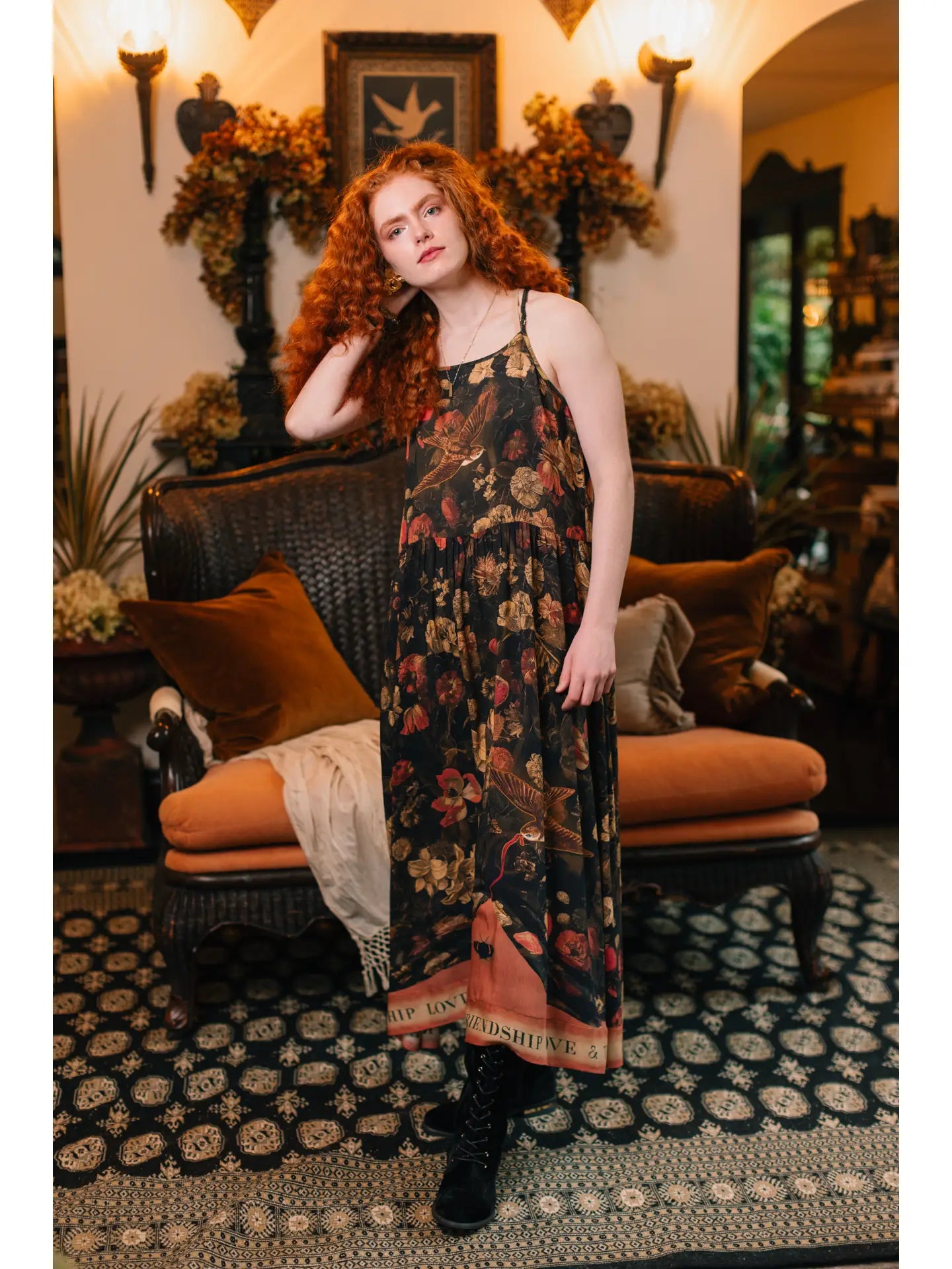 Heart of Gold Slip Dress