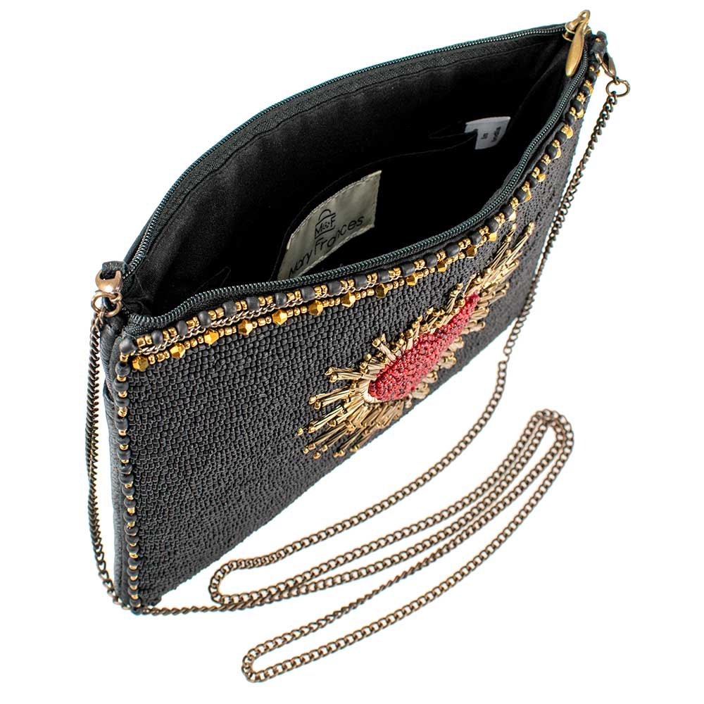 Affection Hand-Beaded Crossbody Handbag