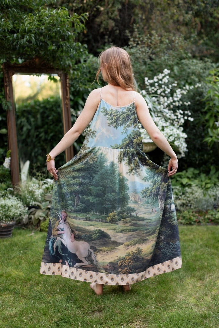 The Mythmaker Bohéme Slip Dress