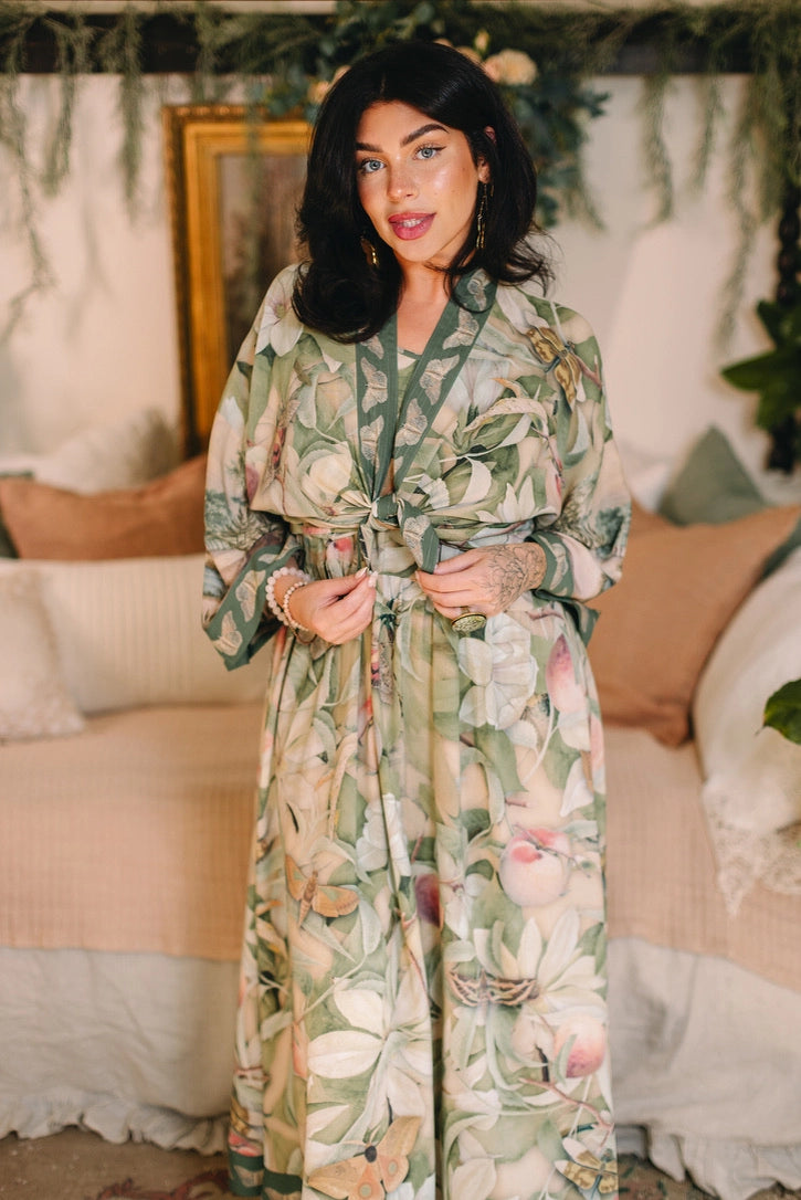 Fleur De Soleil Cropped Kimono (PRE-ORDER)