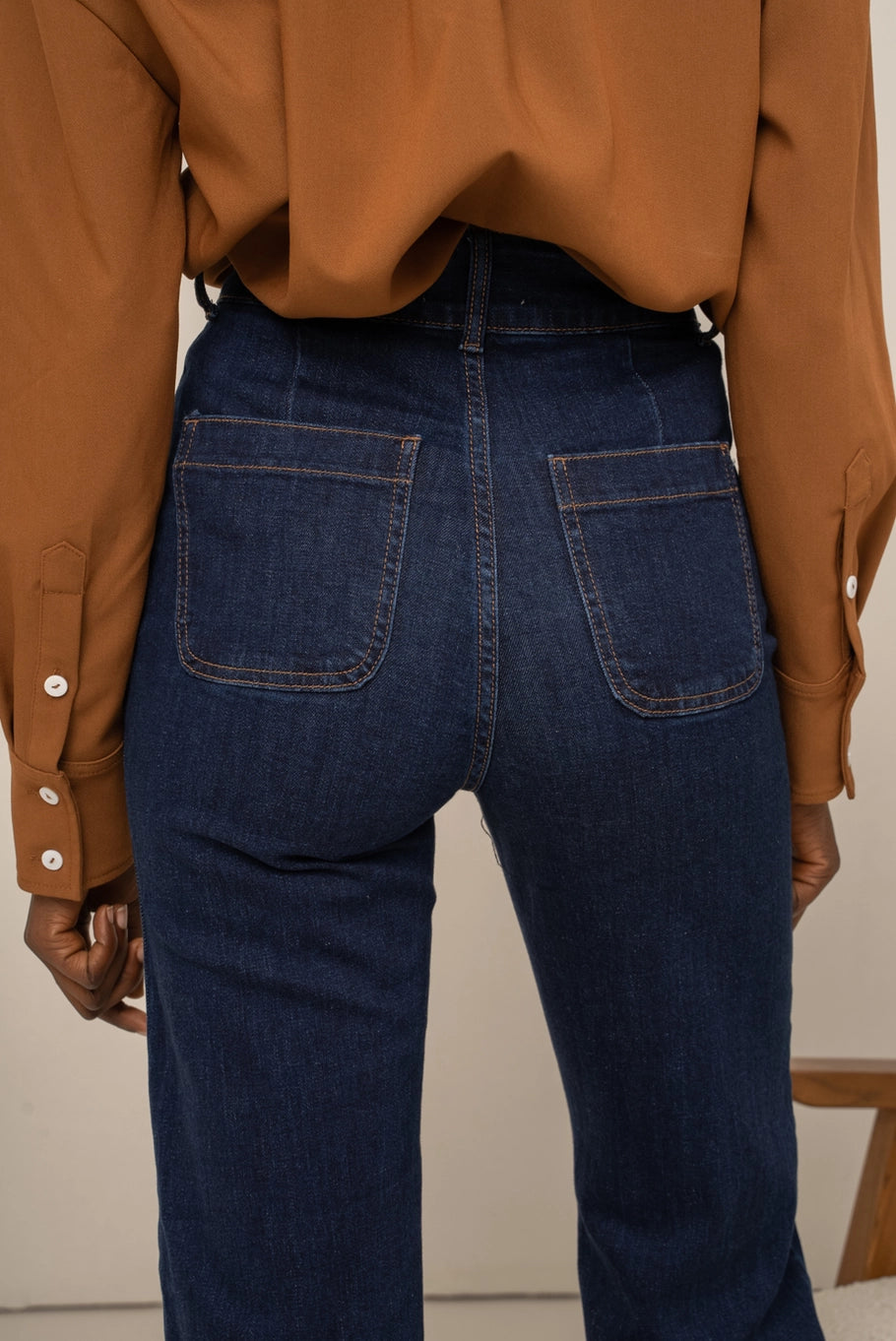 Elena Flare Jeans - Indigo