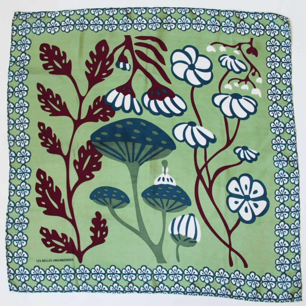 Mini Alice Almond Silk Scarf