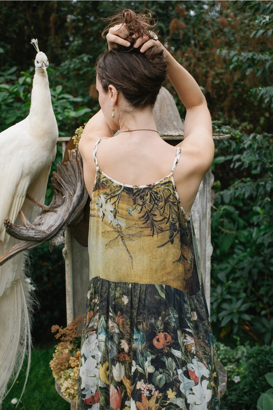 I Dream in Flowers Bohéme Slip Dress