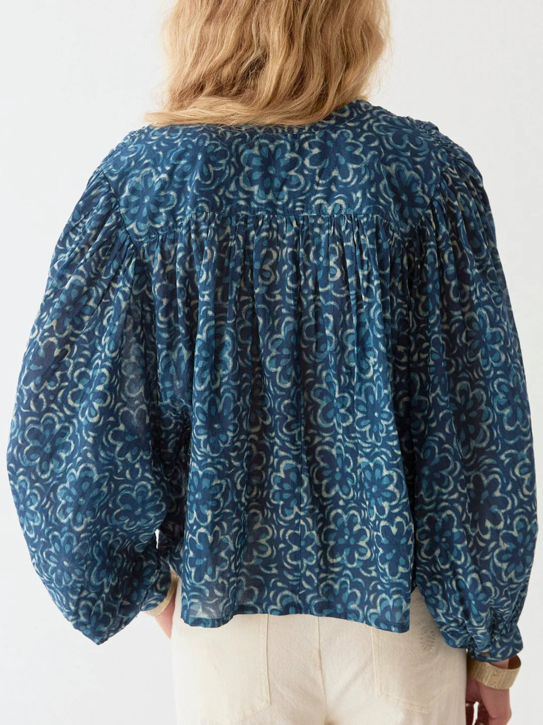 Gaia Blouse - Oceano Mare