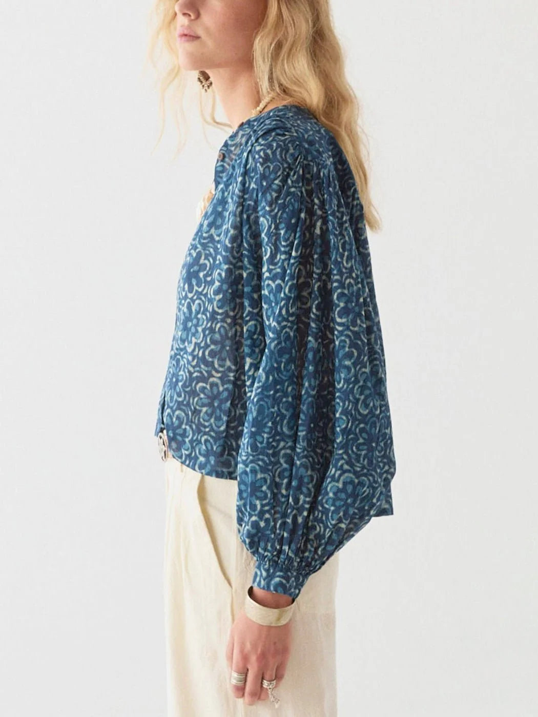 Gaia Blouse - Oceano Mare