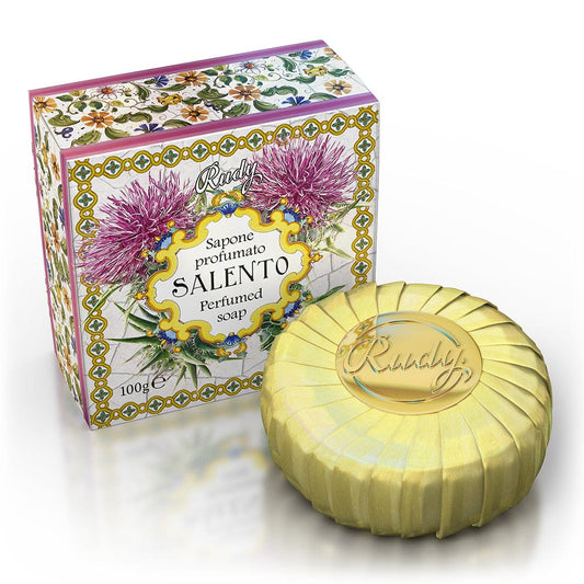 Salento Soap Bar - Sweet Jasmine and Lemon - Rudy Profumi (100g)