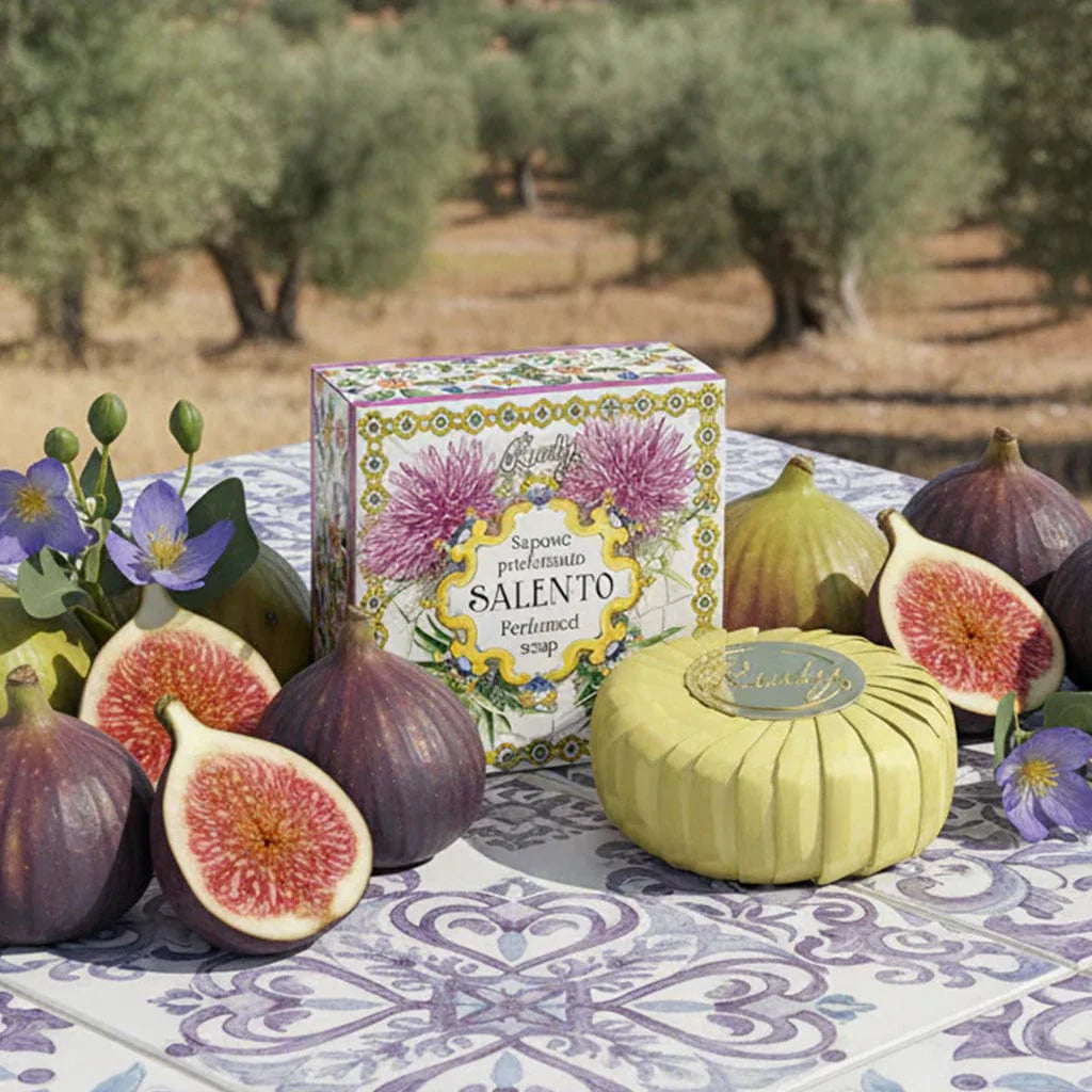 Salento Soap Bar - Sweet Jasmine and Lemon - Rudy Profumi (100g)