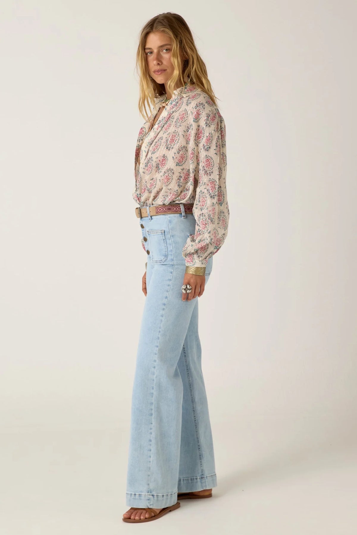Maision Hotel Mary Shirt - Azalea Dusty