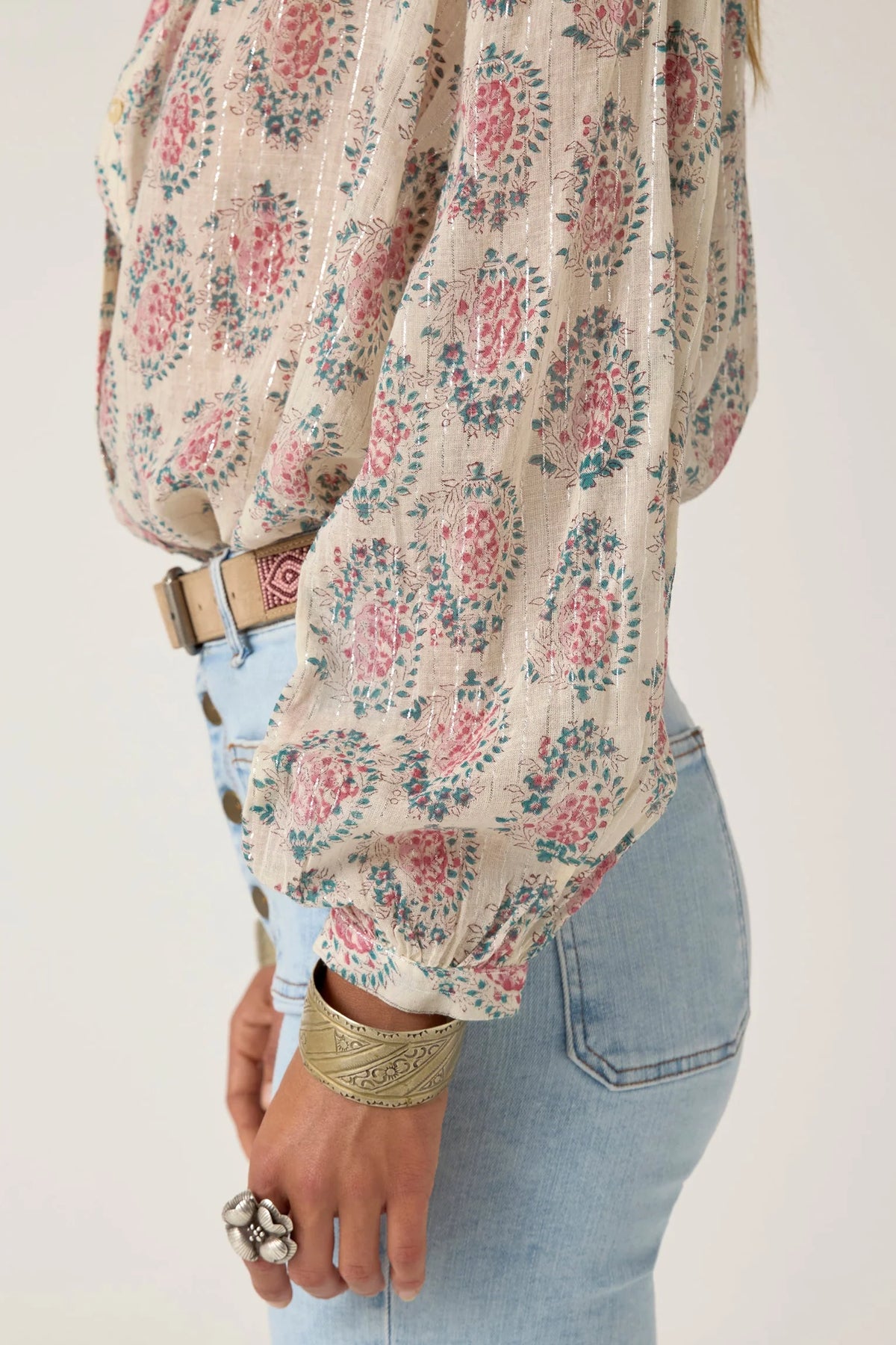 Maision Hotel Mary Shirt - Azalea Dusty