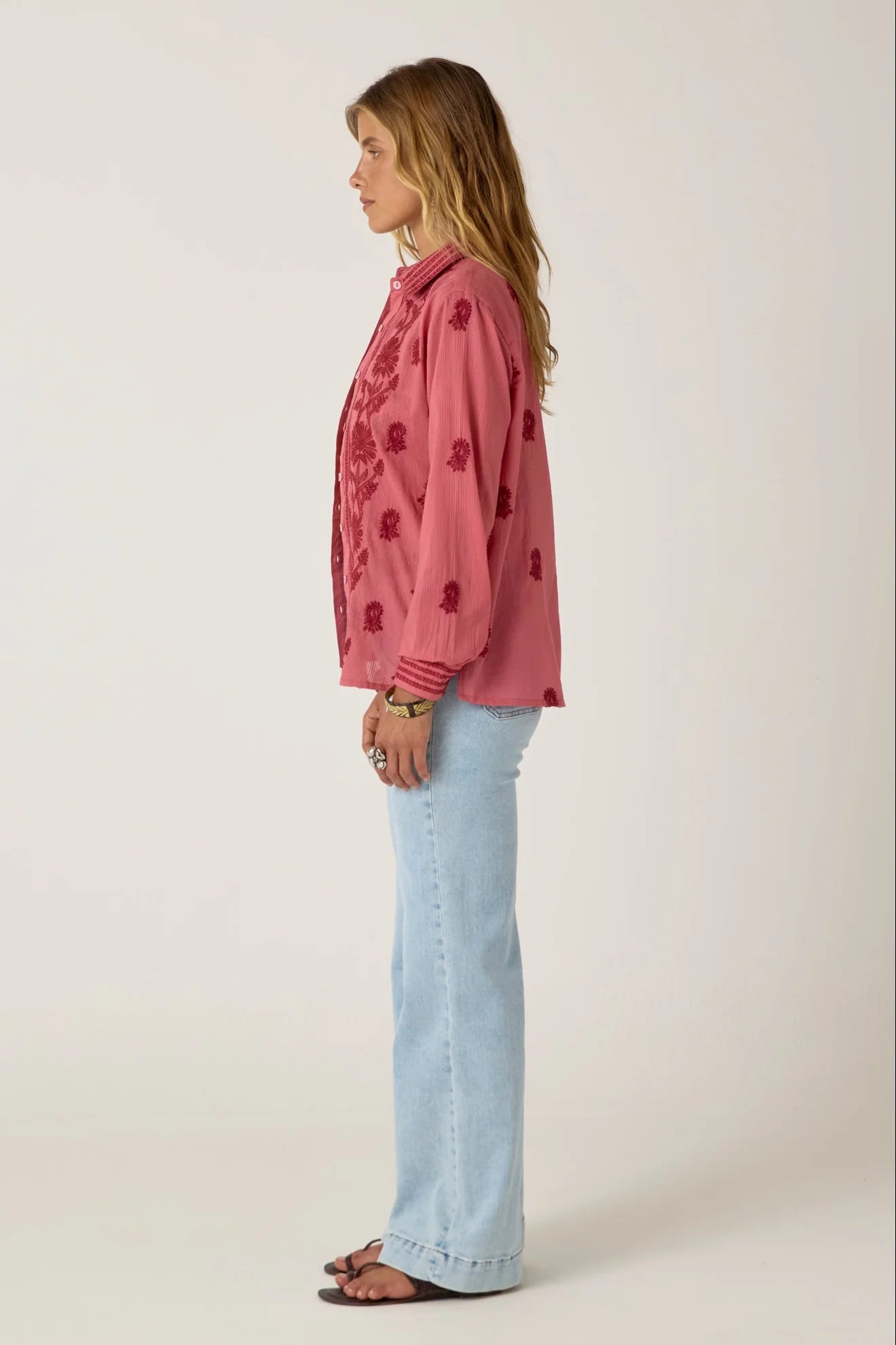 Maision Hotel Ringo Shirt - Clavel Framboise