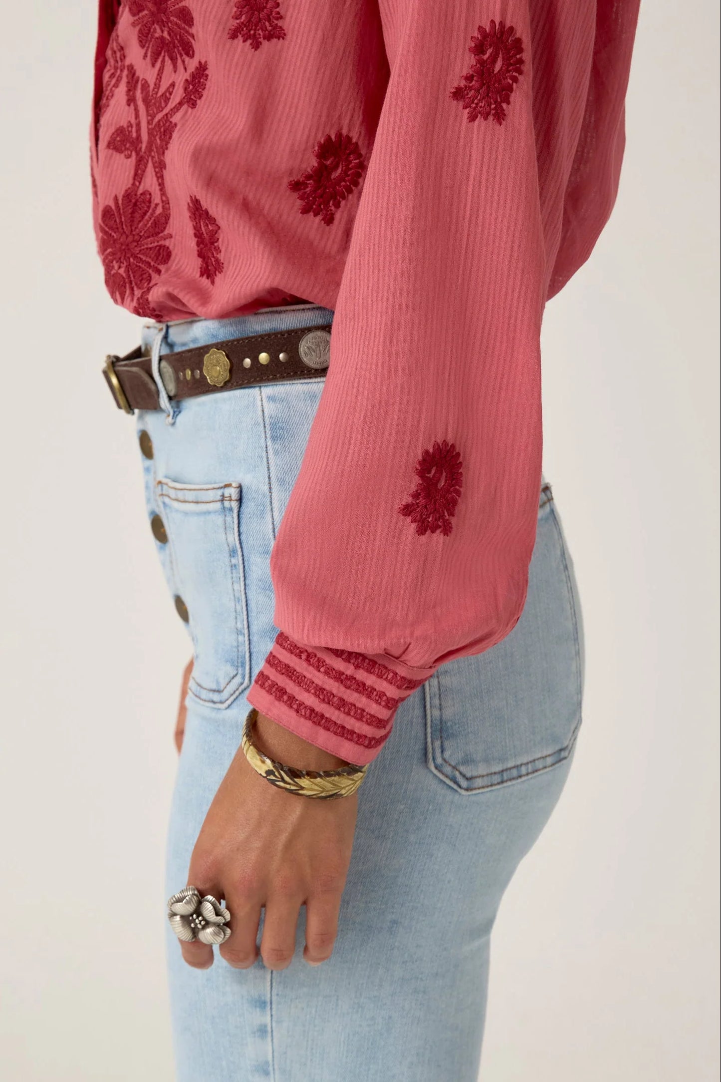 Maision Hotel Ringo Shirt - Clavel Framboise