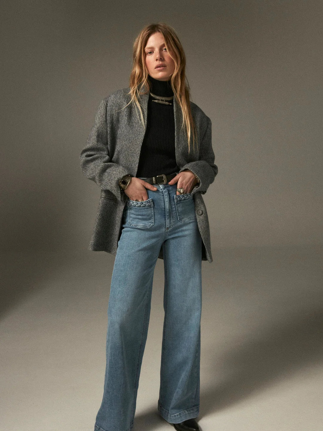 Giulietta Pant - Light Blue Denim