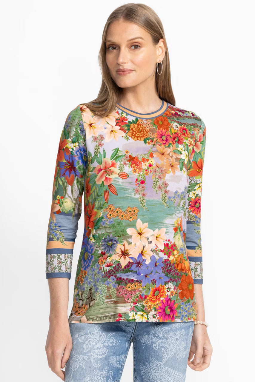 The Janie Favourite 3/4 Sleeve Crew Neck