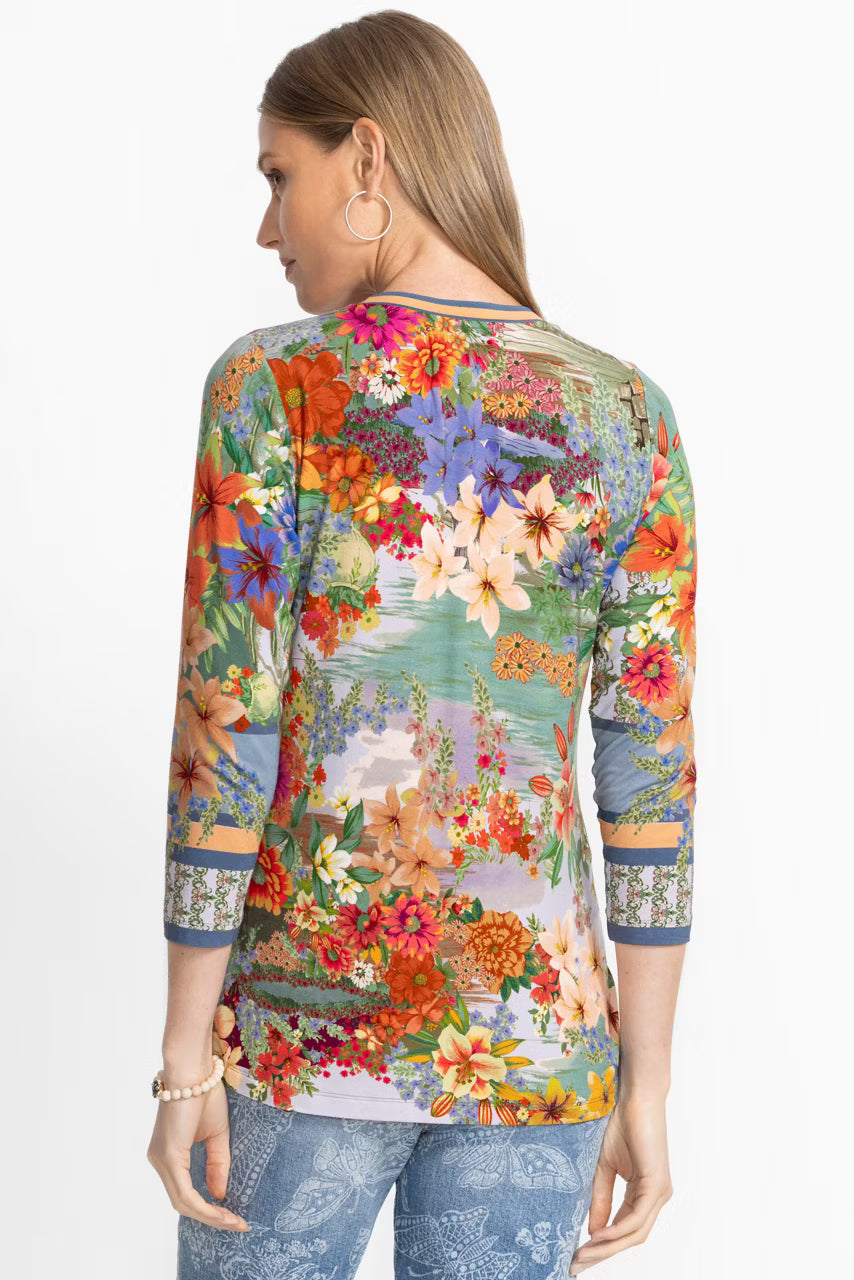 The Janie Favourite 3/4 Sleeve Crew Neck